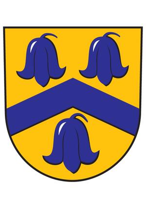 Das Wappen der Ortschaft Adersheim.
