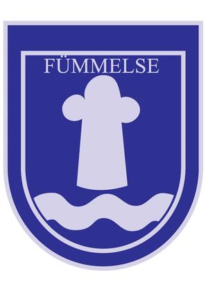 Das Wappen des Ortsteils Fümmelse.