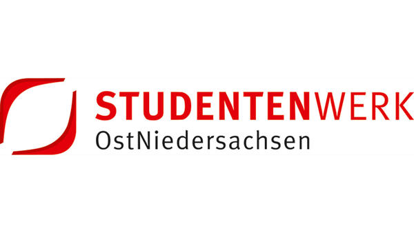 Logo mit der Aufschrift "Studentenwerk Ost-Niedersachsen".