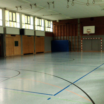 Einfachsporthalle Gymnasium im Schloß