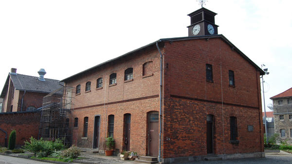 Das Gebäude der Gedenkstätte in der JVA Wolfenbüttel.