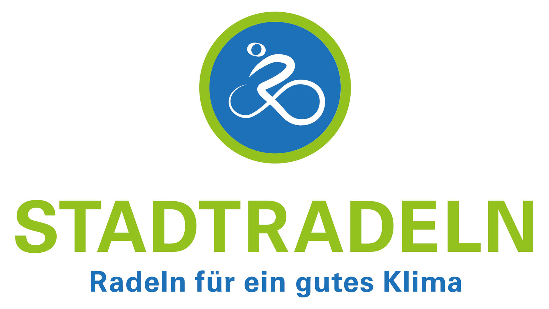 Logo des Klima-Bündnisses mit der Aufschrift "Stadtradeln. Radeln für ein gutes Klima".
