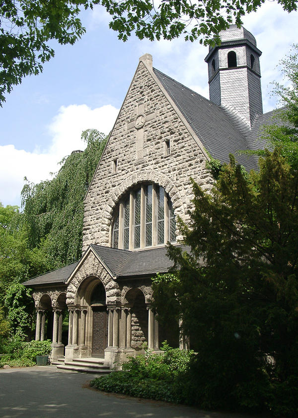 Die Martinskapelle auf dem Hauptfriedhof