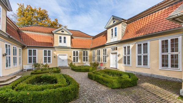 Lessinghaus: Blick in den Innenhof