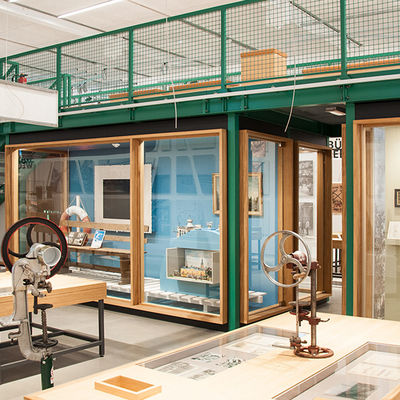 Ausstellungsraum mit Exponaten des Bürger Museums Wolfenbüttel.